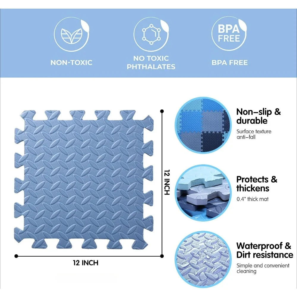 8/20 Pieces of Baby Mats for Mothers and Children Anti-Fall Carpets Bpa-Free Children'S Holiday Birthday Gifts Baby Products
