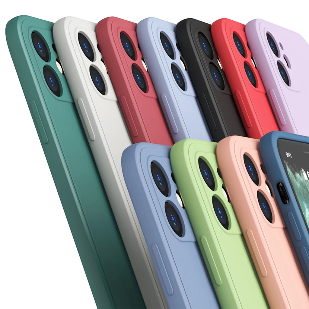 For Oppo Find X3 Pro Case Oppo Find X3 X5 X6 Pro X3 X5 Lite Cover Original TPU Liquid Silicone Shockproof Protective Phone Case