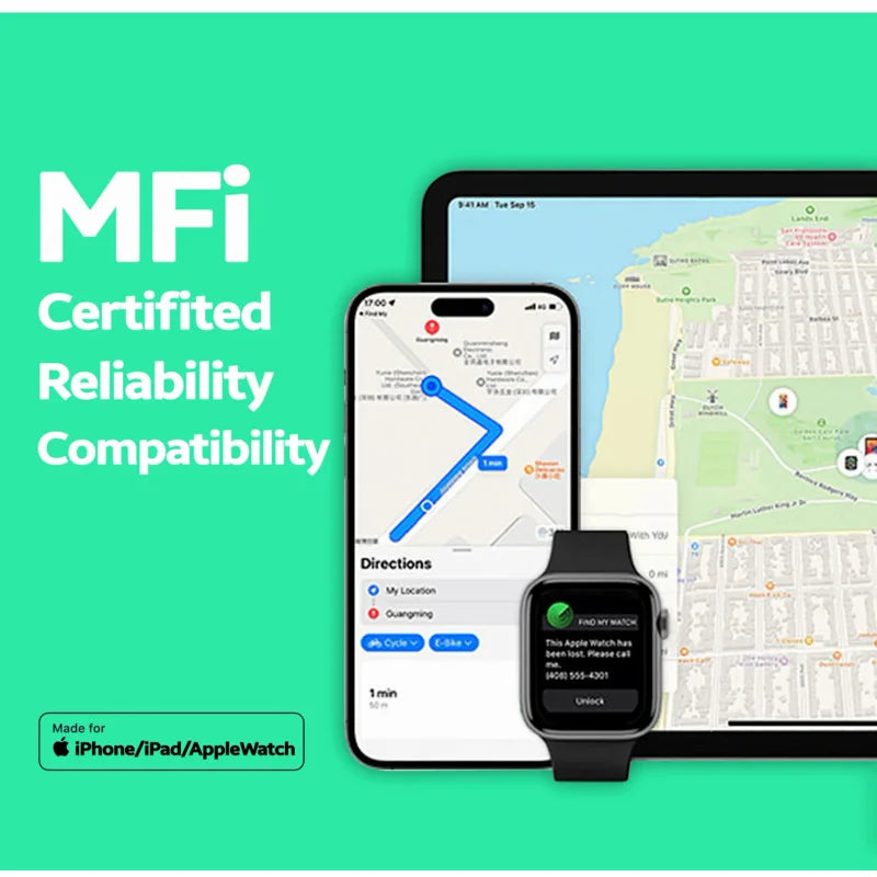 For Apple Find My Tracking Location Wallet Tracker Card GPS Locator Smart Tag Iphone Apple Device Find My Airtag Replacement