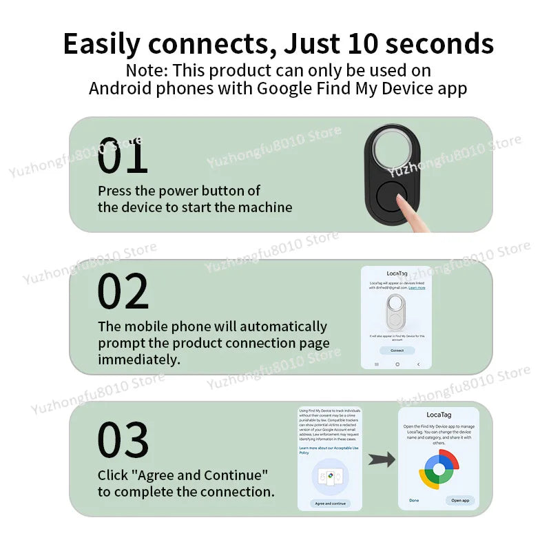 Universal Bluetooth Tracker Find Hub Pet Global Positioning IP67 Waterproof