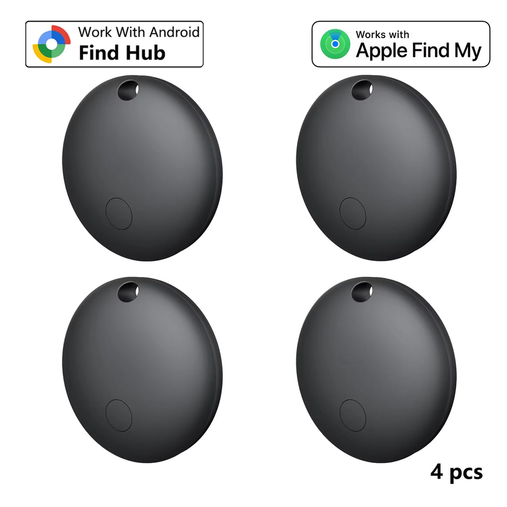 Mini Gps Dual System Tracker for Apple Find My/Android Google Find Hub App Item Finder Bag/Key Locator Smart Bluetooth Tracker