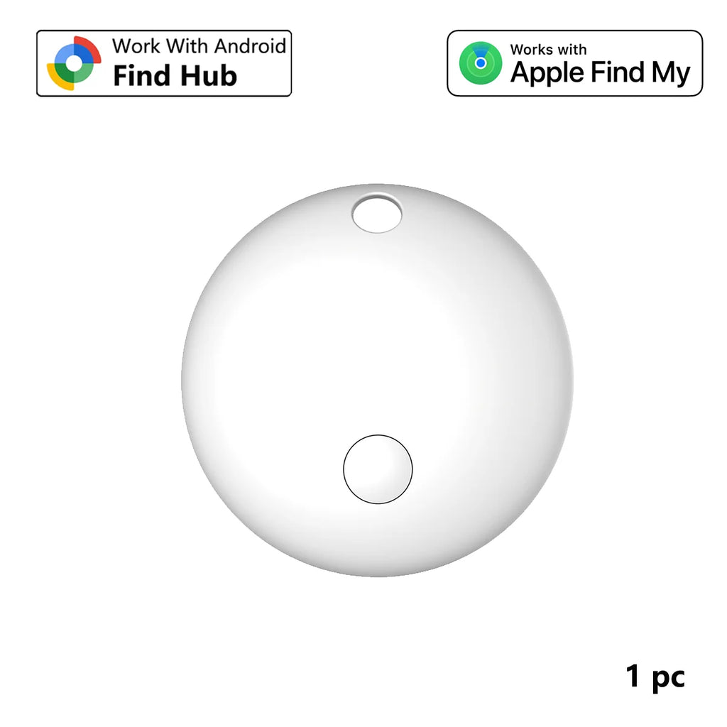 Mini Gps Dual System Tracker for Apple Find My/Android Google Find Hub App Item Finder Bag/Key Locator Smart Bluetooth Tracker