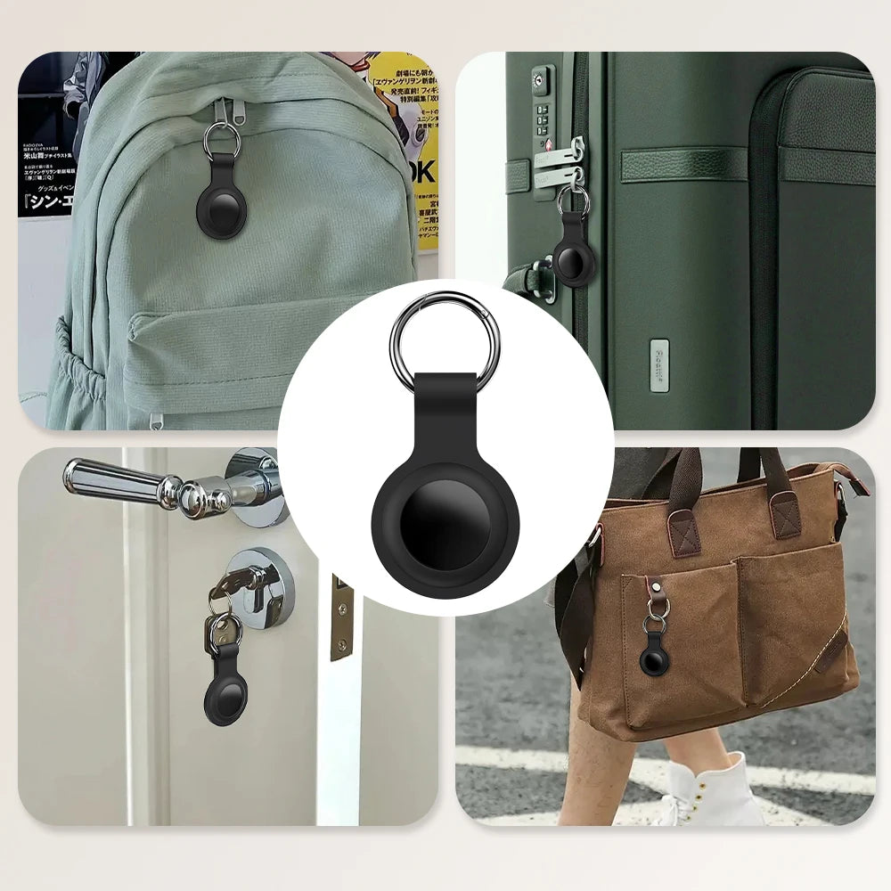 1/4 Pack IOS Smart Tag for Apple Find My Supported Bluetooth Key Finder Waterproof Tracker Loud Buzzer for Keys Wallet Car Pets