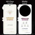 Oleophobic Hydrogel Screen Soft Film for OPPO Find N5 Back Rear Protective Guard Matte Clear