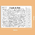 Find the Items: Look & Find - Children'S Observation Skills Training Book: English Fun Same-Letter Coloring Book