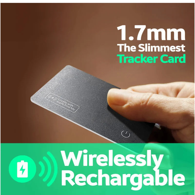 For Apple Find My Tracking Location Wallet Tracker Card GPS Locator Smart Tag Iphone Apple Device Find My Airtag Replacement