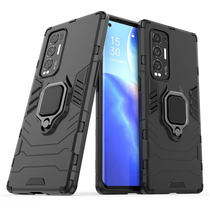 Phone Case for OPPO Find X3 Neo Cover for OPPO Find X3 Neo Bumper Holder Magnetic Armor Case for OPPO Find X3 Neo X5 Lite Fundas