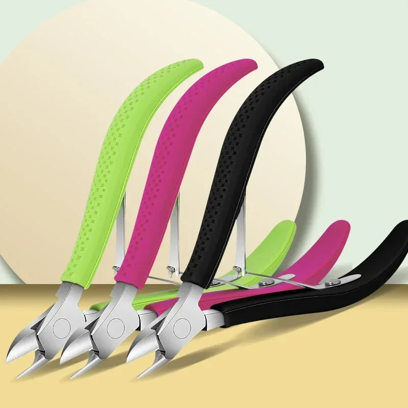 Cuticle Nippers Nail Manicure Cuticle Scissors Clippers Trimmer Dead Skin Remover Pedicure Stainless Steel Cutters Tool