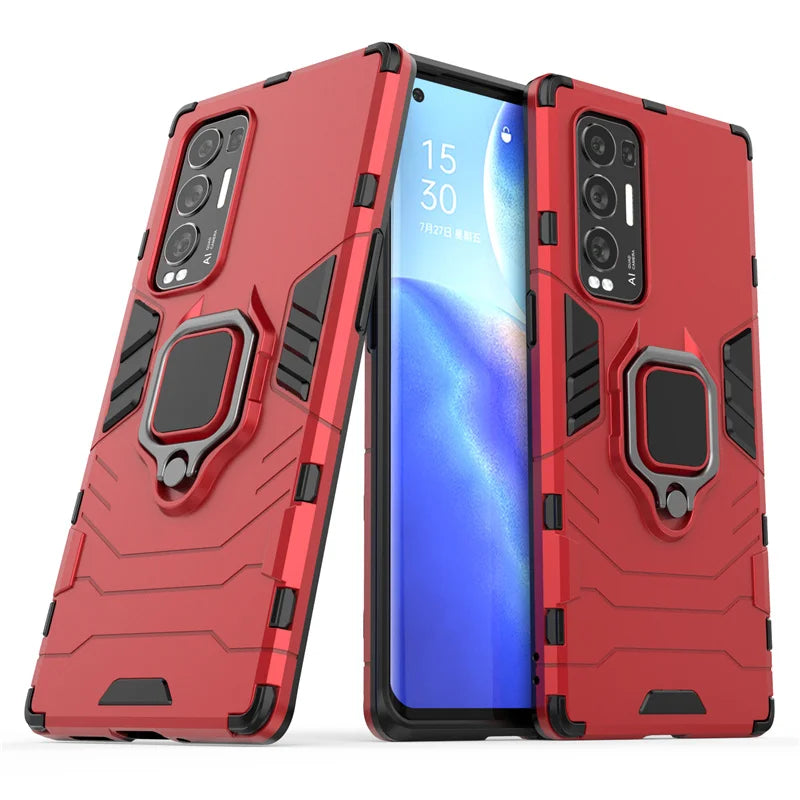 Phone Case for OPPO Find X3 Neo Cover for OPPO Find X3 Neo Bumper Holder Magnetic Armor Case for OPPO Find X3 Neo X5 Lite Fundas