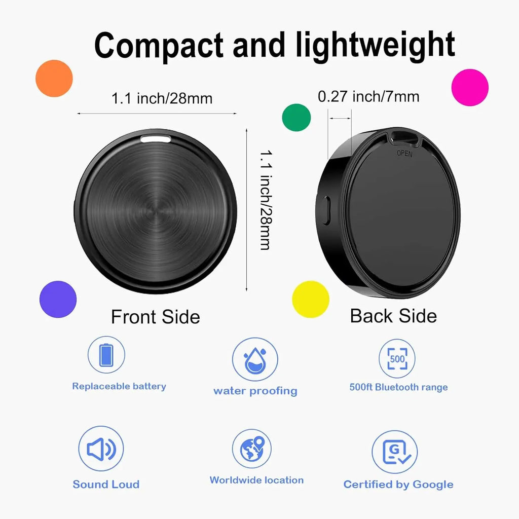 Air Tracker for Android Google Certified Key Finder/Luggage Tracker/Item Locator Compatible with Google Find My Device(Find Hub)