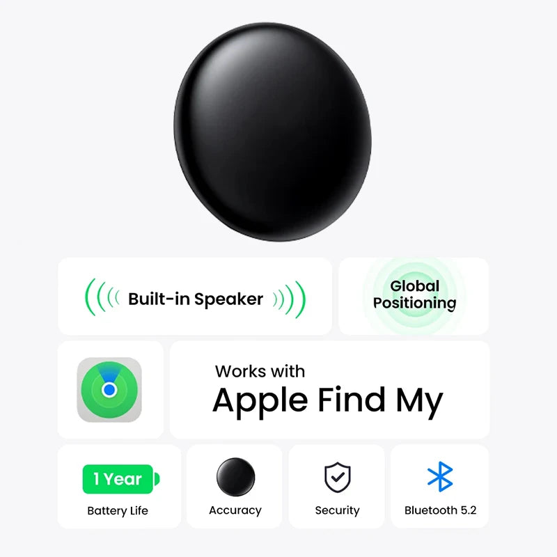 4/3/2/1Pack beyond Bluetooth Range Tracking Locator Anti-Lose Tracker for Apple Find My Voice Find Luggage Key for IOS Iphone