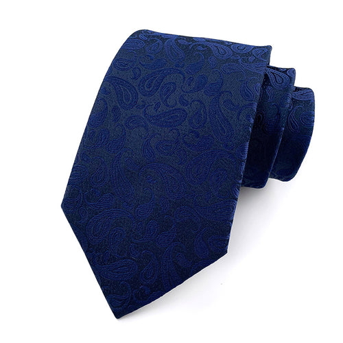 Corbata Hombre Jacquard - Estampado Floral Clásico