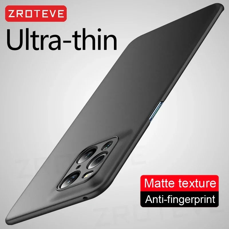 For Find X3 Pro Case  Ultra Slim Matte Hard PC Frosted Cover for Oppo Find X5 Pro X3 Neo Findx5 Findx3 Lite Phone Cases