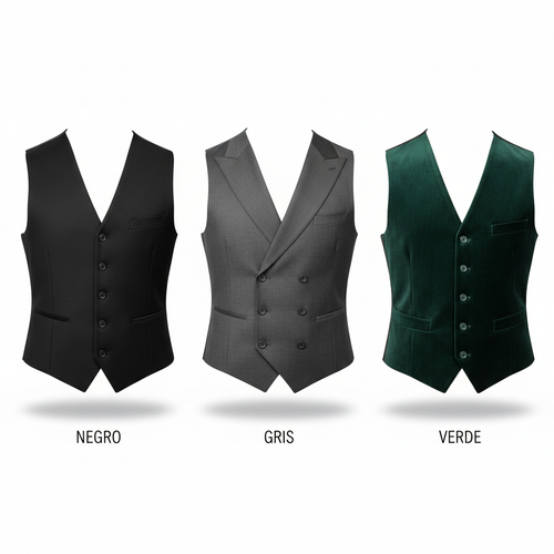 Chaleco elegante hombre