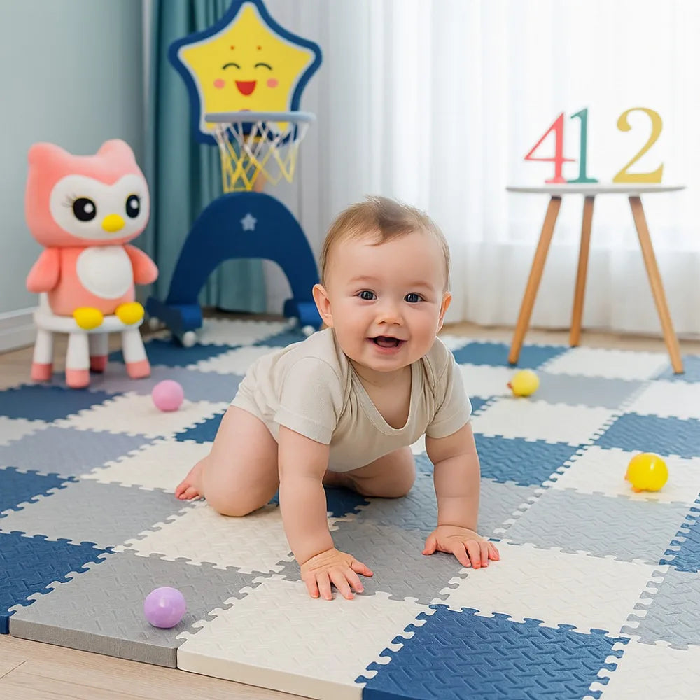 8/20 Pieces of Baby Mats for Mothers and Children Anti-Fall Carpets Bpa-Free Children'S Holiday Birthday Gifts Baby Products