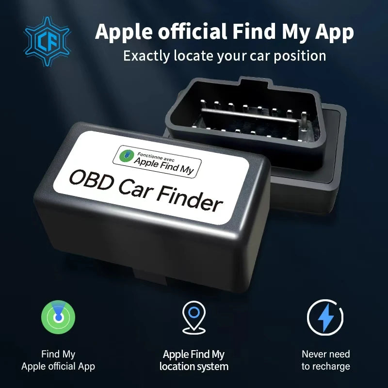Find My Car OBD for Iphone Compatible with All Car OBD Locators Monitoring Tracker Vehicle Anti-Lost Free App Find Function