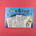 Interactive Hidden Object & Coloring Book for - Educational with Look & Find Activities, Sticker & Pages, Observation Skills & C