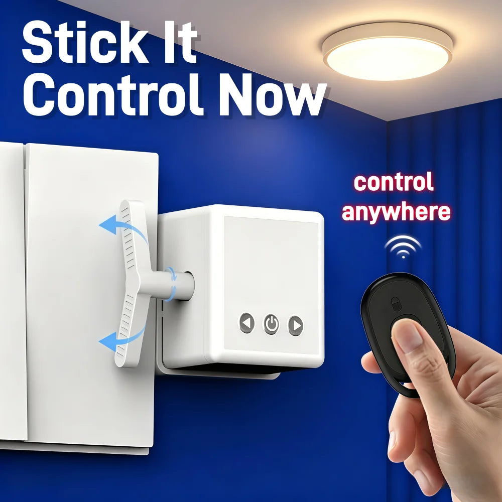 Wireless Control Light Switch off Tool Automatic Button Pusher Intelligent USB Rechargeable Lazy Remote Control Switch